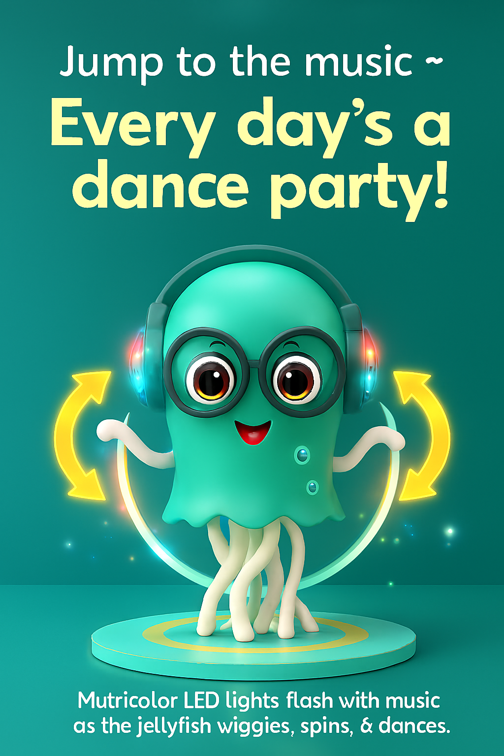 JellyFish Dance Toy – Jump to the Music!