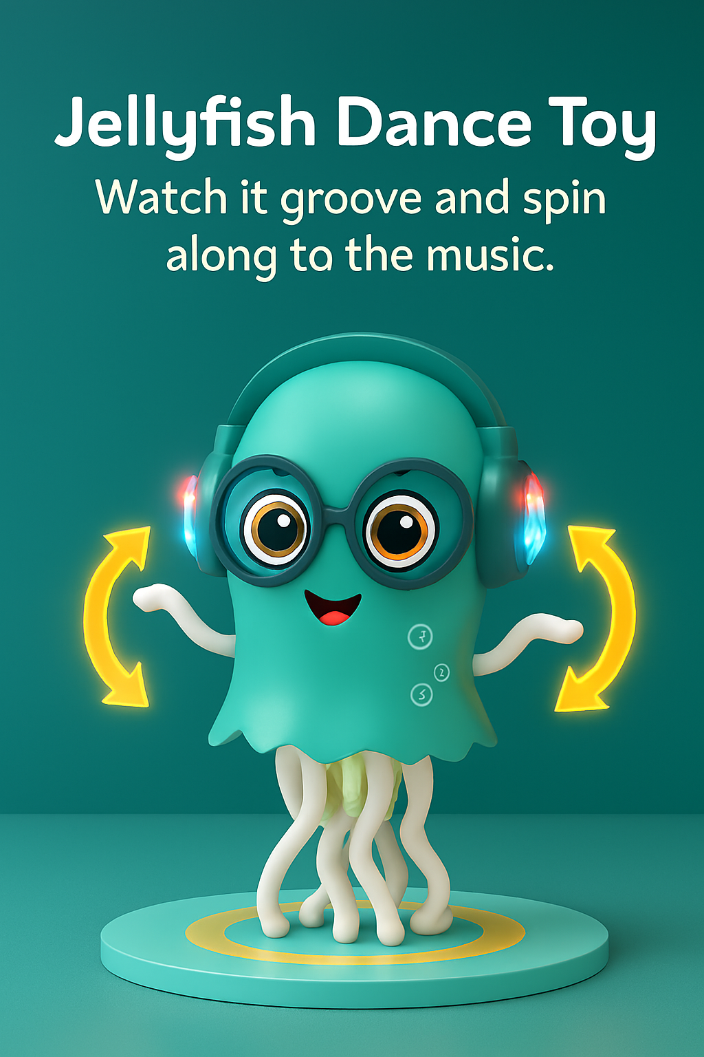 JellyFish Dance Toy – Jump to the Music!
